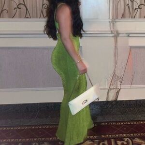 CLUB L LONDON GREEN DRESS